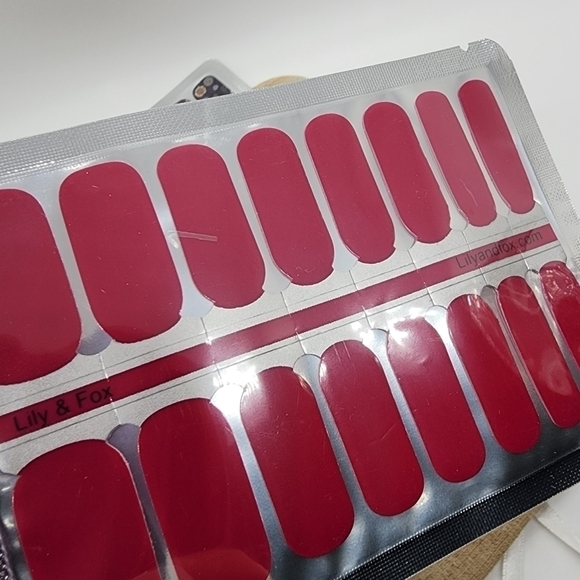 New Nail art Nail Wraps Panda floral abstract set of 5 - Picture 4 of 7